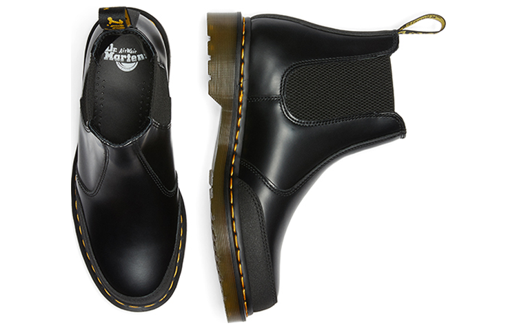Dr. Martens 2976 Guard Panel Leather Chelsea Boots 'Black' 27479001