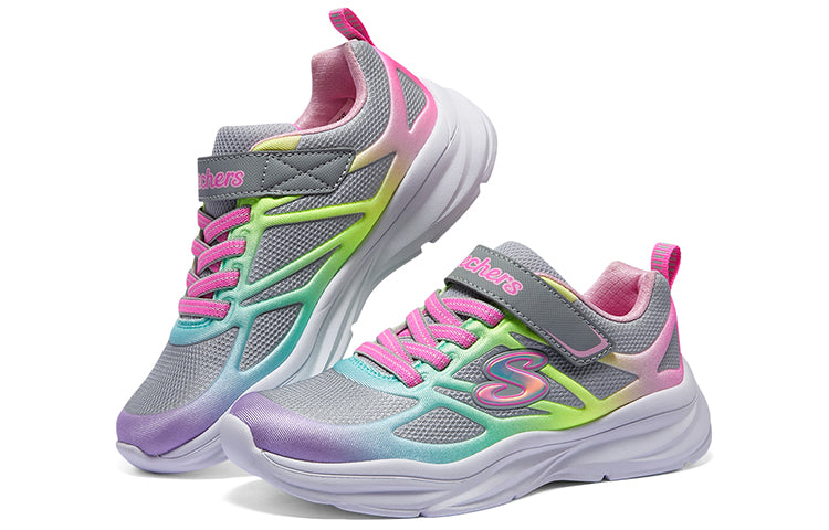 (GS) Skechers Dreamy Lites Shoes 'Grey Multi' 303503L-GYMT
