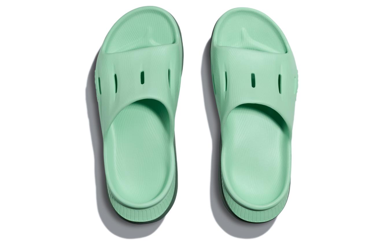 HOKA ONE ONE Ora Recovery Slide 3 'Mist Green Trellis' 1135061-MGTR