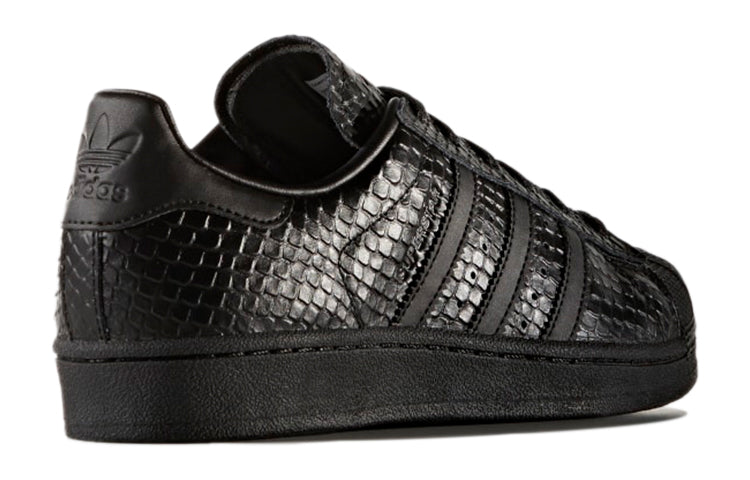 (WMNS) adidas originals Superstar SneakersShoes 'Black' S76147