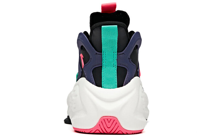 (WMNS) ANTA Life Life Series Sneakers 'Black Pink' 122038081-4