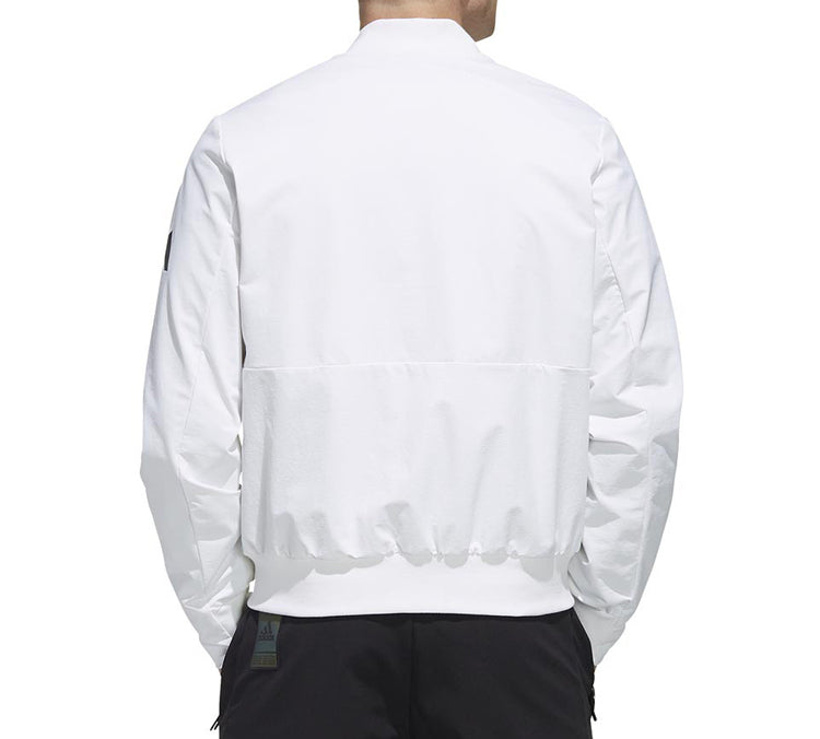 adidas aviator Sports Fleece Lined Jacket White FM9416