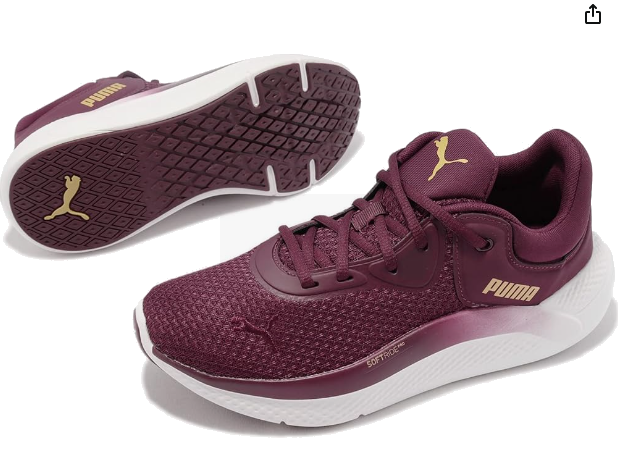 (WMNS) PUMA Softride Pro 'Metallic - Aubergine Team Gold' 377058-02
