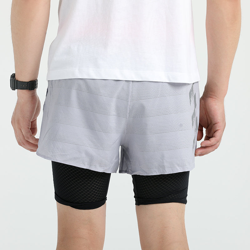 Men's adidas Woven Sports Gray Black Shorts GC8065