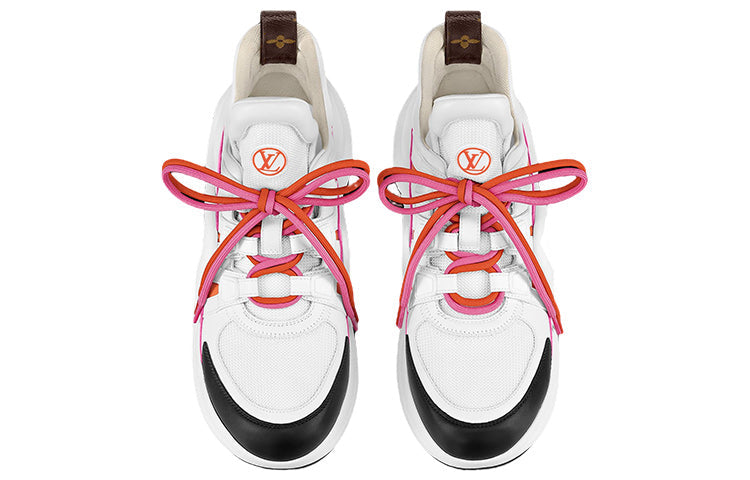 (WMNS) LOUIS VUITTON LV Archlight Sneakers 'White Pink Black' 1A9ODG