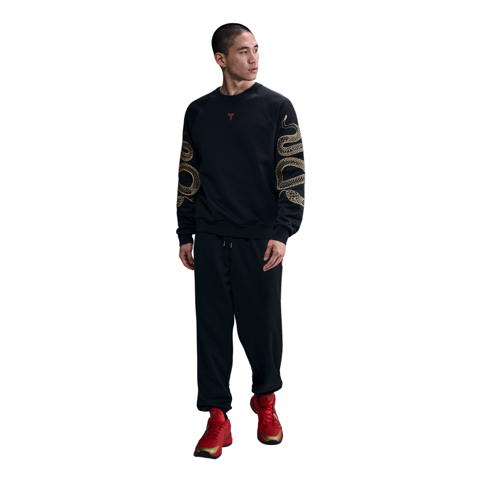 Nike Kobe Therma-FIT Basketball Crew Asia Sizing 'Black' HQ4698-010