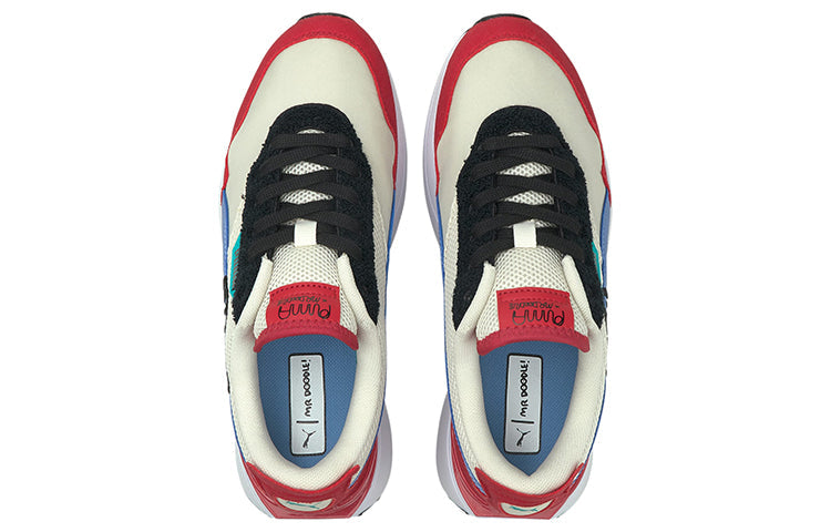 (WMNS) PUMA Mr. Doodle x Cruise Rider 'Eggnog Ultramarine' 375792-01