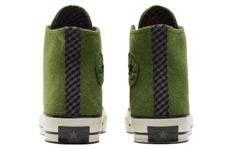 Converse Chuck 70 High Flannel 'Green' A04284C