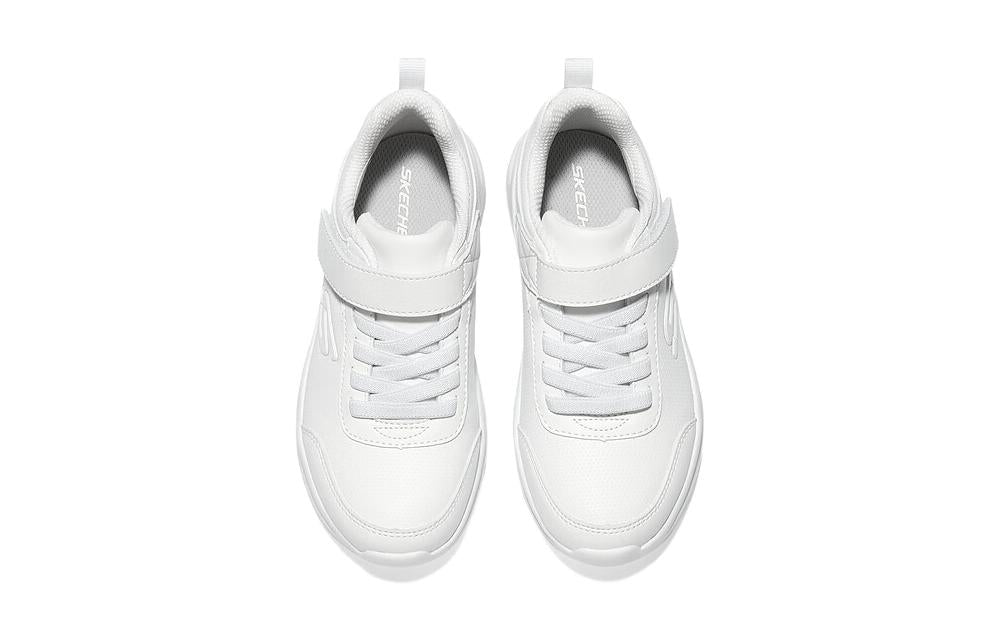 (GS) Skechers Slip On Shoes 'White' 302629L-WHT