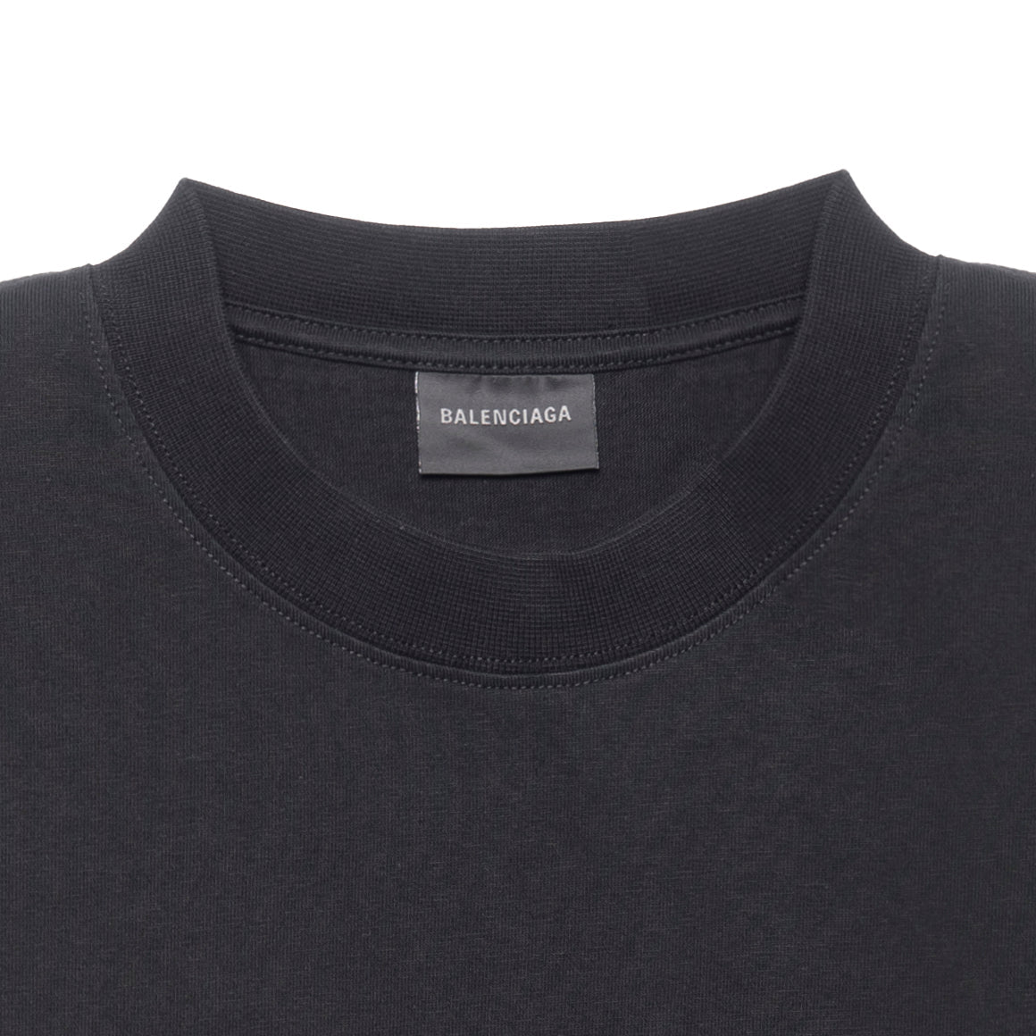 Balenciaga Cities Paris T-Shirt Medium Fit 'Nero' 612966TLVL71069