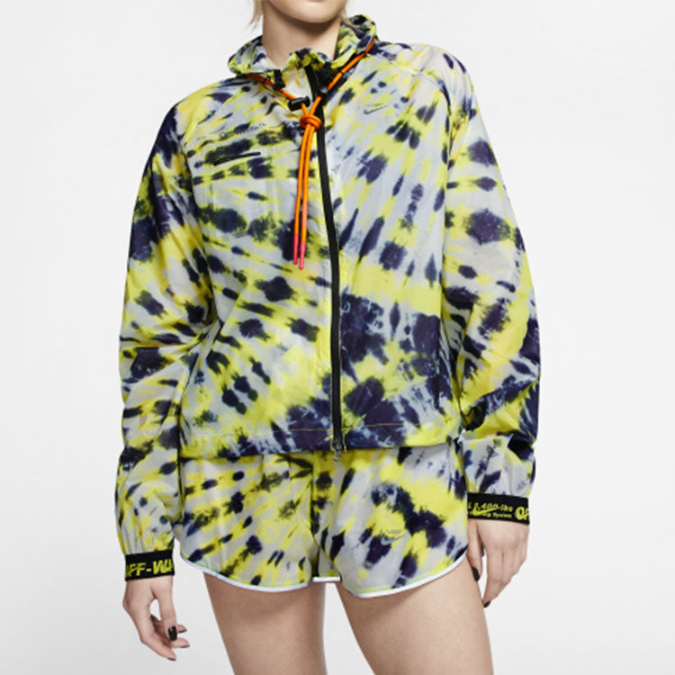 (WMNS) Nike Lab Tie-Dye Jacket 'Volt Orange' CK4805-702