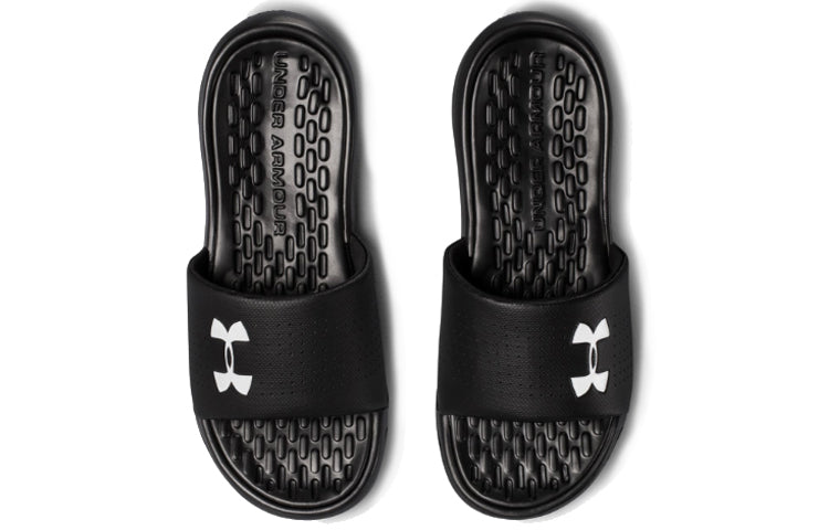 Under Armour Playmaker Fixed Strap Slippers Black 3000061-001