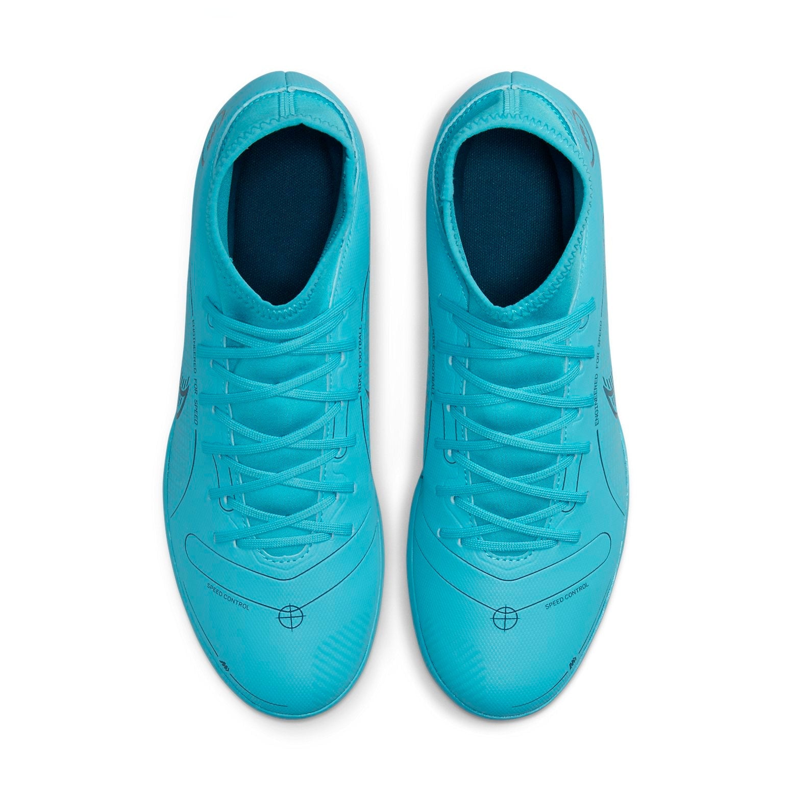 Nike Mercurial Superfly 8 Club IC 'Chlorine Blue' DJ2907-484