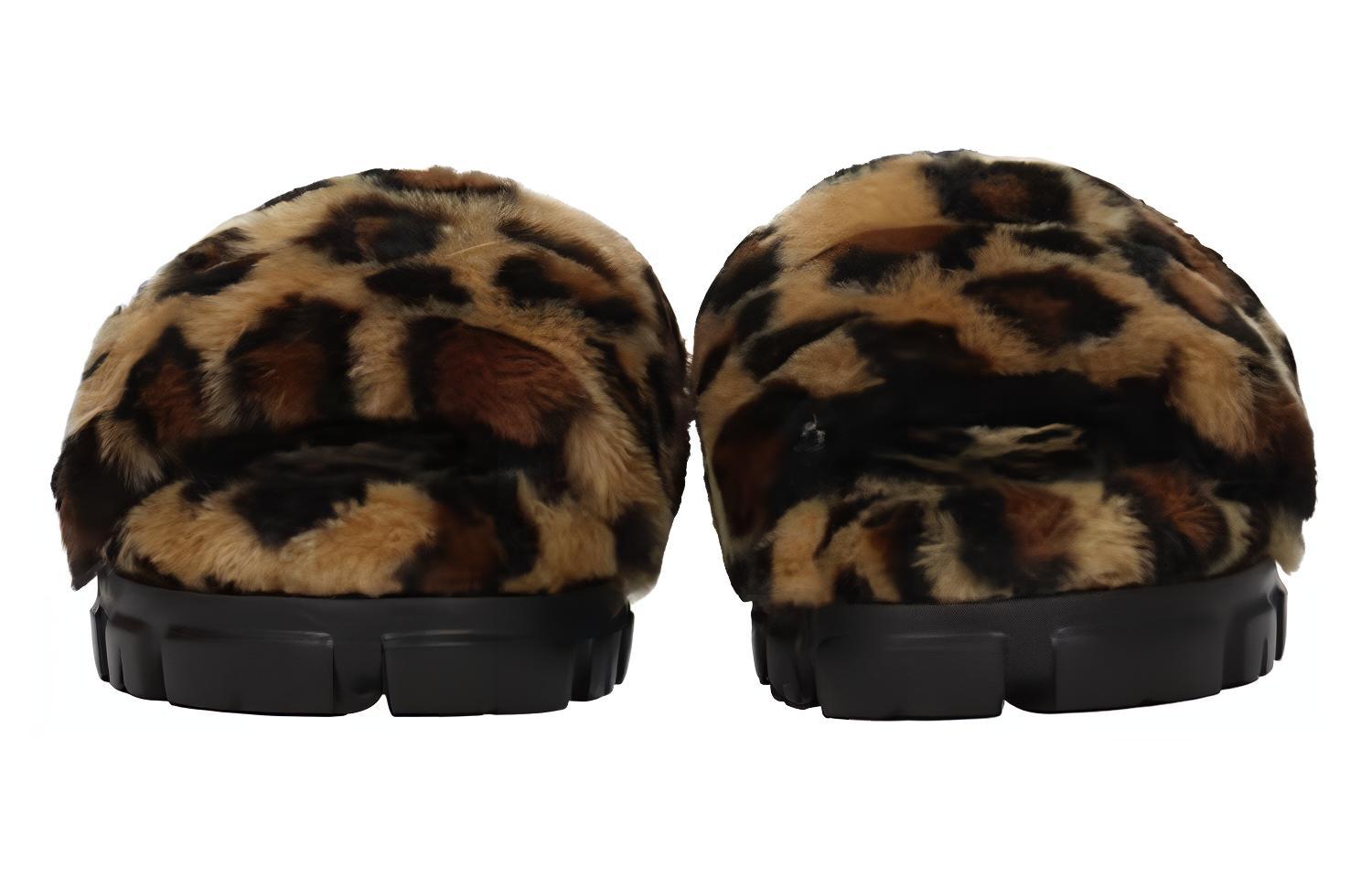 (WMNS) UGG Cozetta Curly 'Animal Print' 1133050-NAT