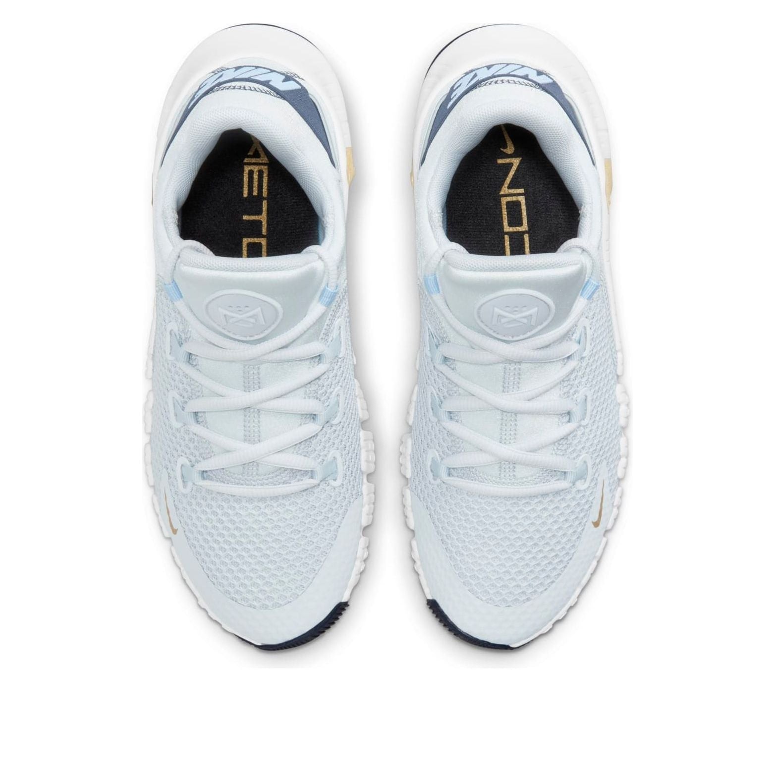 (WMNS) Nike Free Metcon 4 'Pure Platinum Metallic Gold Coin' CZ0596-049