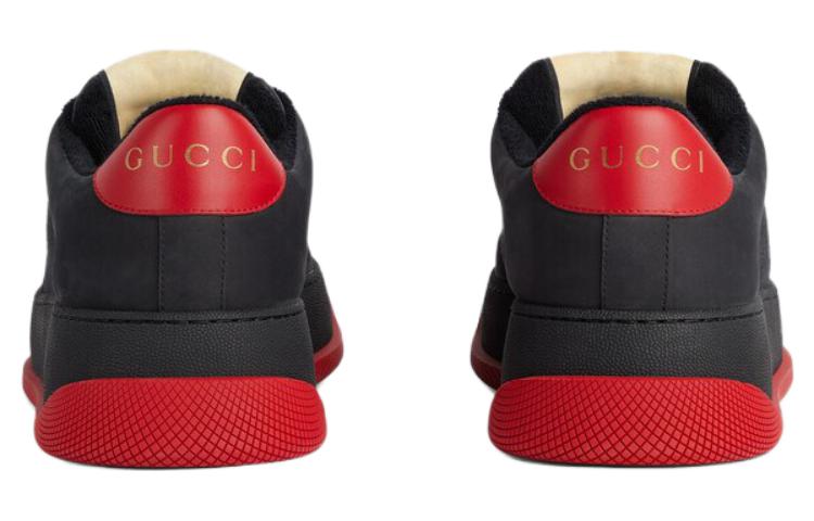 Gucci Screener Sneaker 'Black Red' 750048-FAB39-1058