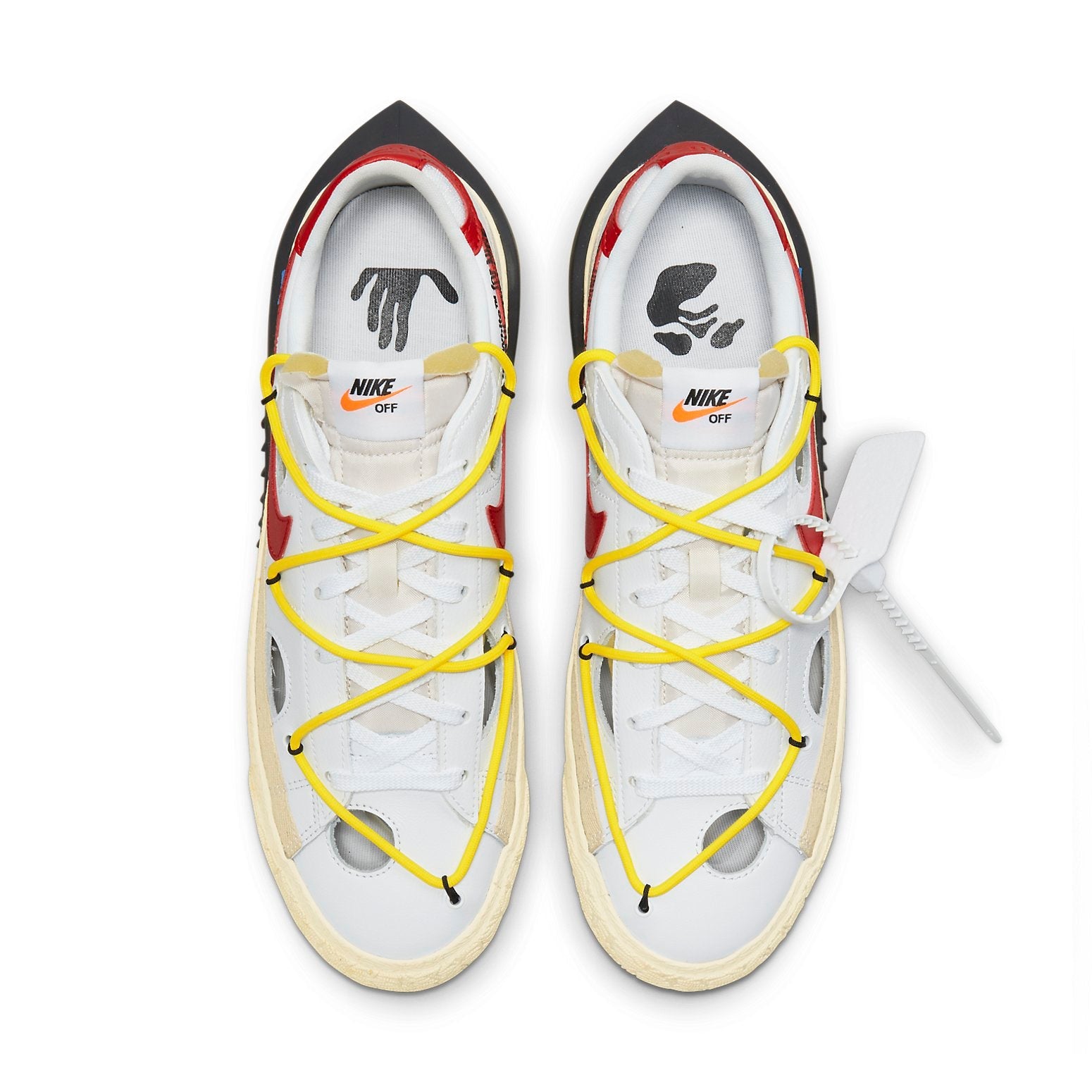 Nike x Off-White Blazer Low 'White University Red' DH7863-100