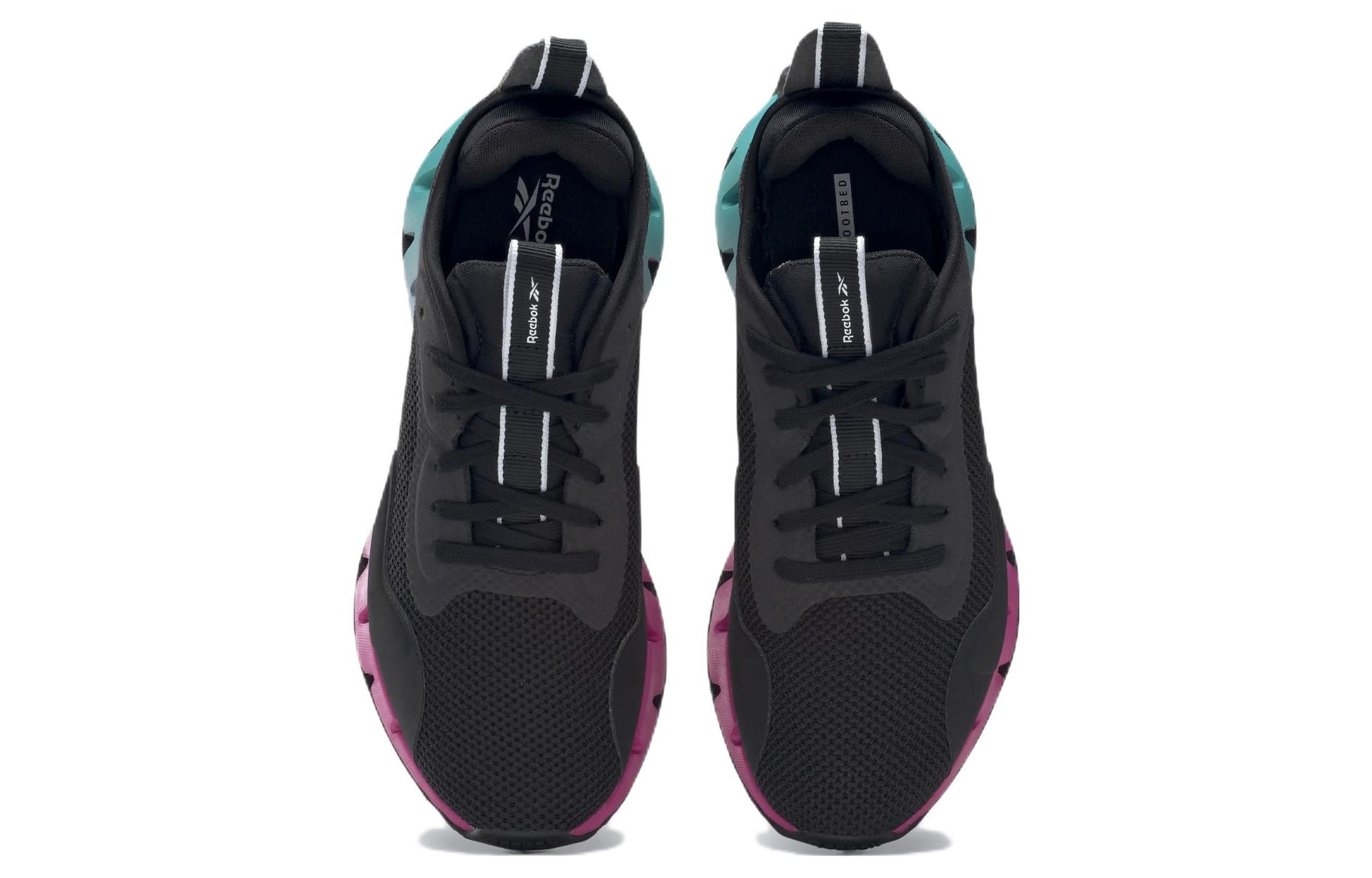 (WMNS) Reebok Zig Dynamica 'Black Proud Pink' HQ5866