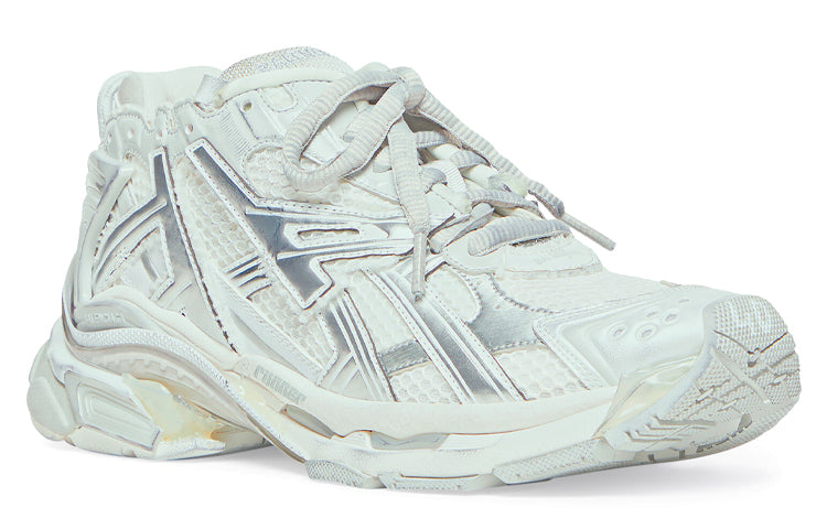 (WMNS) Balenciaga Runner 'White Silver' 677402W3RBL8100