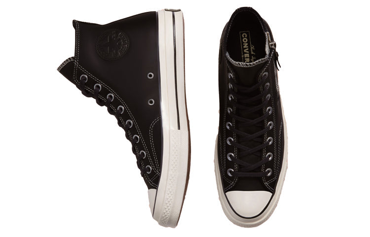 Converse Chuck 70 Side Zip High 'Black Egret' 166721C