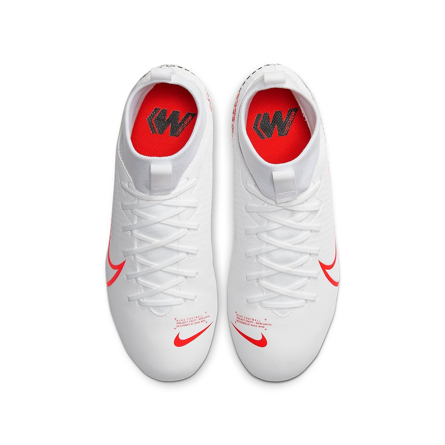 (GS) Nike Mercurial Superfly 7 Academy MG 'White Crimson' AT8120-160