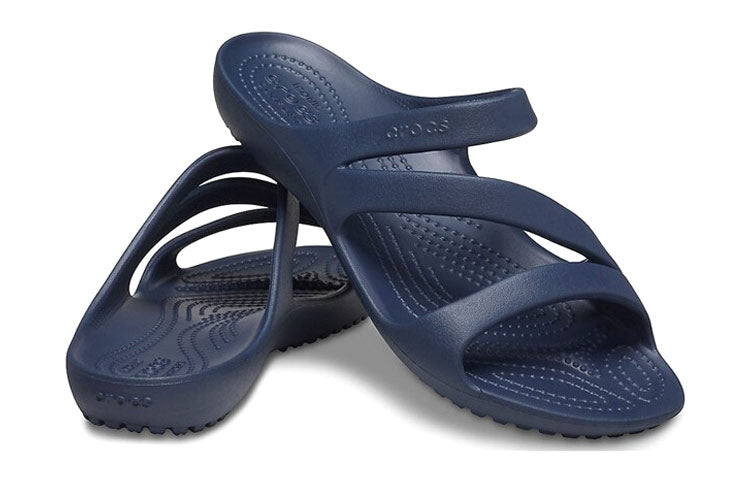 (WMNS) Crocs Deep Blue Slippers 206756-410