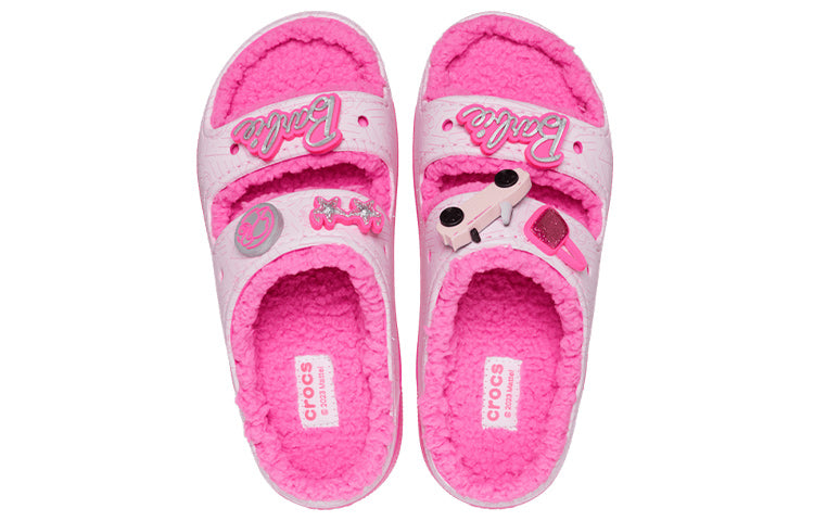Crocs Classic Cozzzy Sandal x Barbie 'Electric Pink' 208883-6QQ