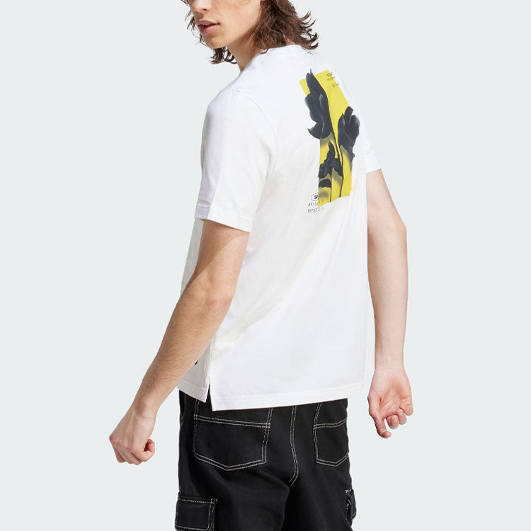 adidas Sportswear City Escape Split-Hem T-Shirt 'White' II3478