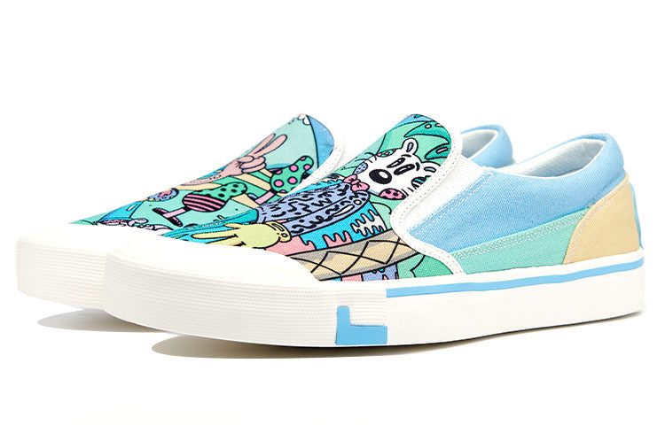 Li-Ning Boogle x Steven Harrington Shoes 'Blue' AECR057-2