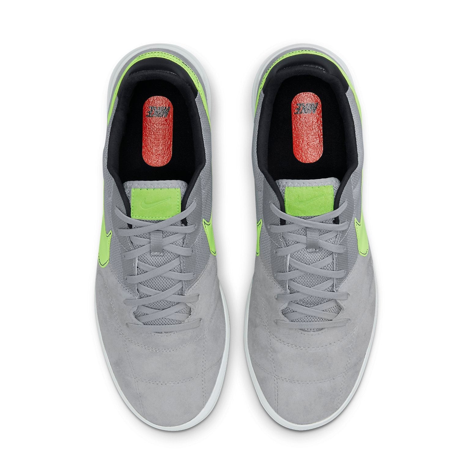 Nike Tiempo Premier 2 Sala IC 'Gray Fluorescent Green' AV3153-012