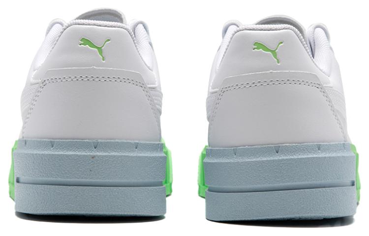 (WMNS) PUMA Cali Court Beach Days 'White Green' 393767-02