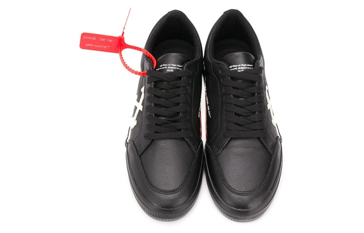 Off-White Vulc Sneaker 'Black White' 2020 OMIA085S20D680381001