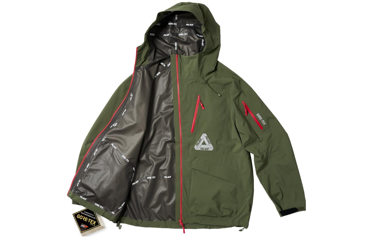 Palace GORE-TEX R-Tek Jacket 'Army Green' P24JK037