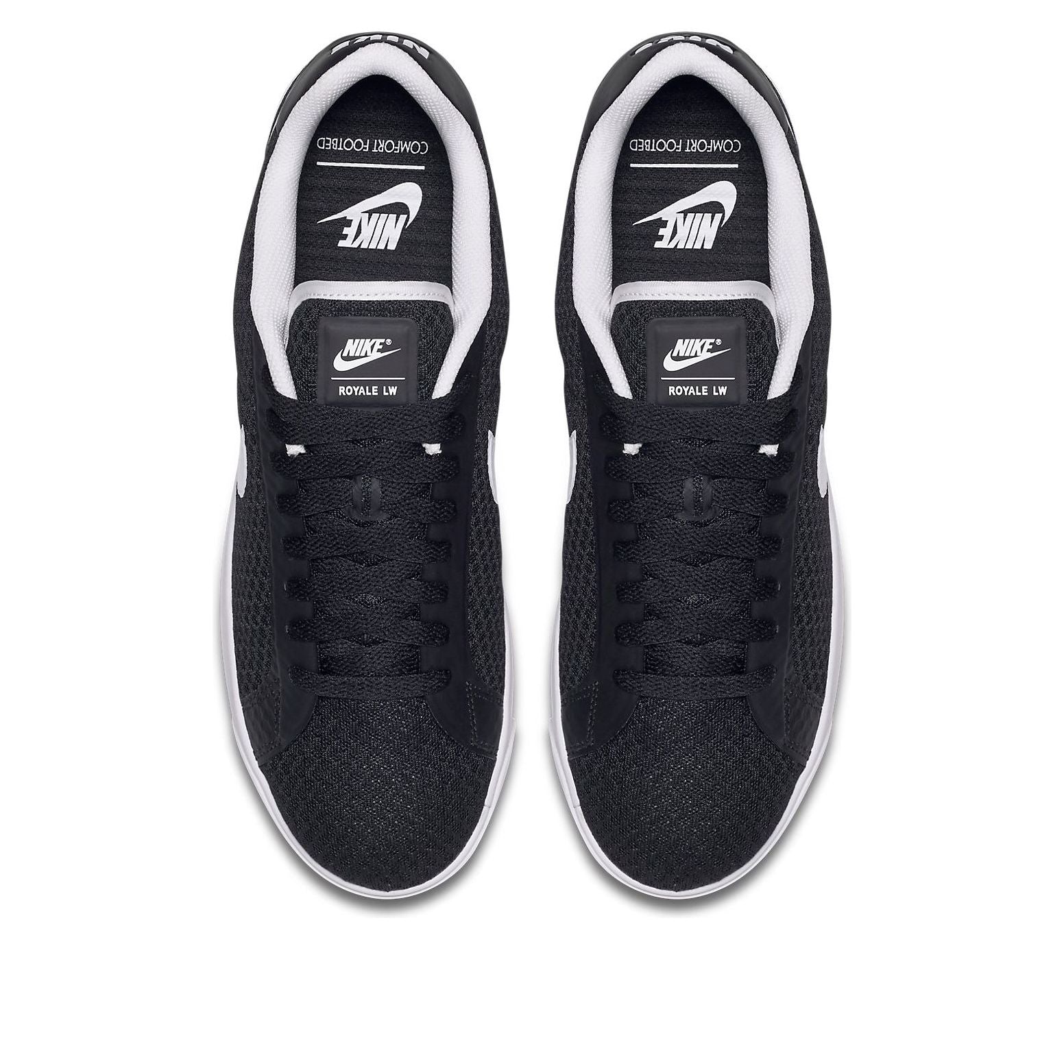 Nike Court Royale LW TXT 'Black White' 833273-010