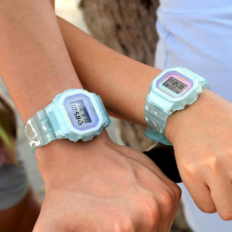 Casio Summer Lovers Sports Digital Watch 'Blue Translucent' SLV-21B-2PFC