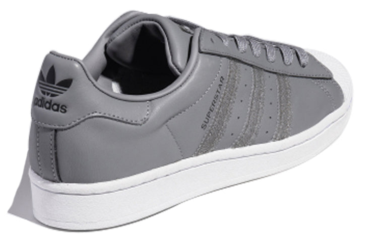 adidas originals Superstar Velcro Retro Casual Shoes Unisex Gray FX7766
