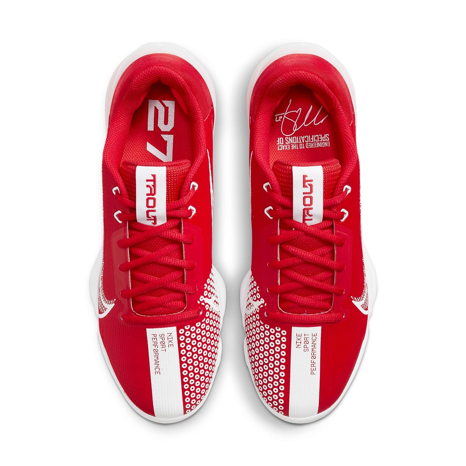 Nike Force Zoom Trout 7 Pro 'University Red White' CQ7224-602