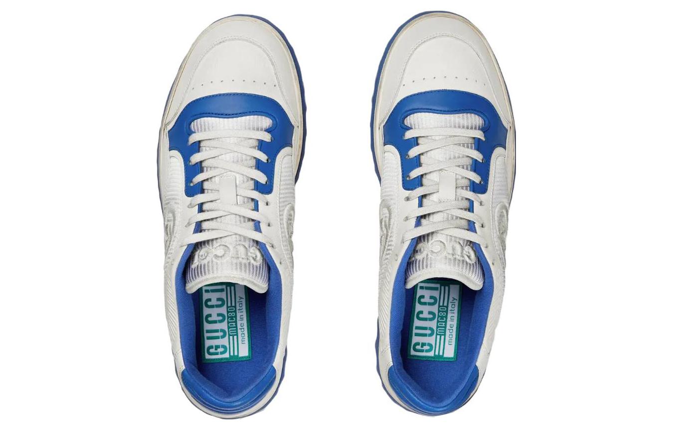 Gucci MAC80 Sneaker 'Off White Blue' 749896-AAB79-9149