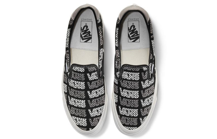 Vans Slip-On 59 LX 'Black Logo Checkerboard' VN0A4BVDVZ9
