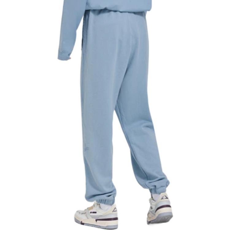 Li-Ning Embroidery Logo Joggers Sweatpants 'Blue' AKLSC87-5