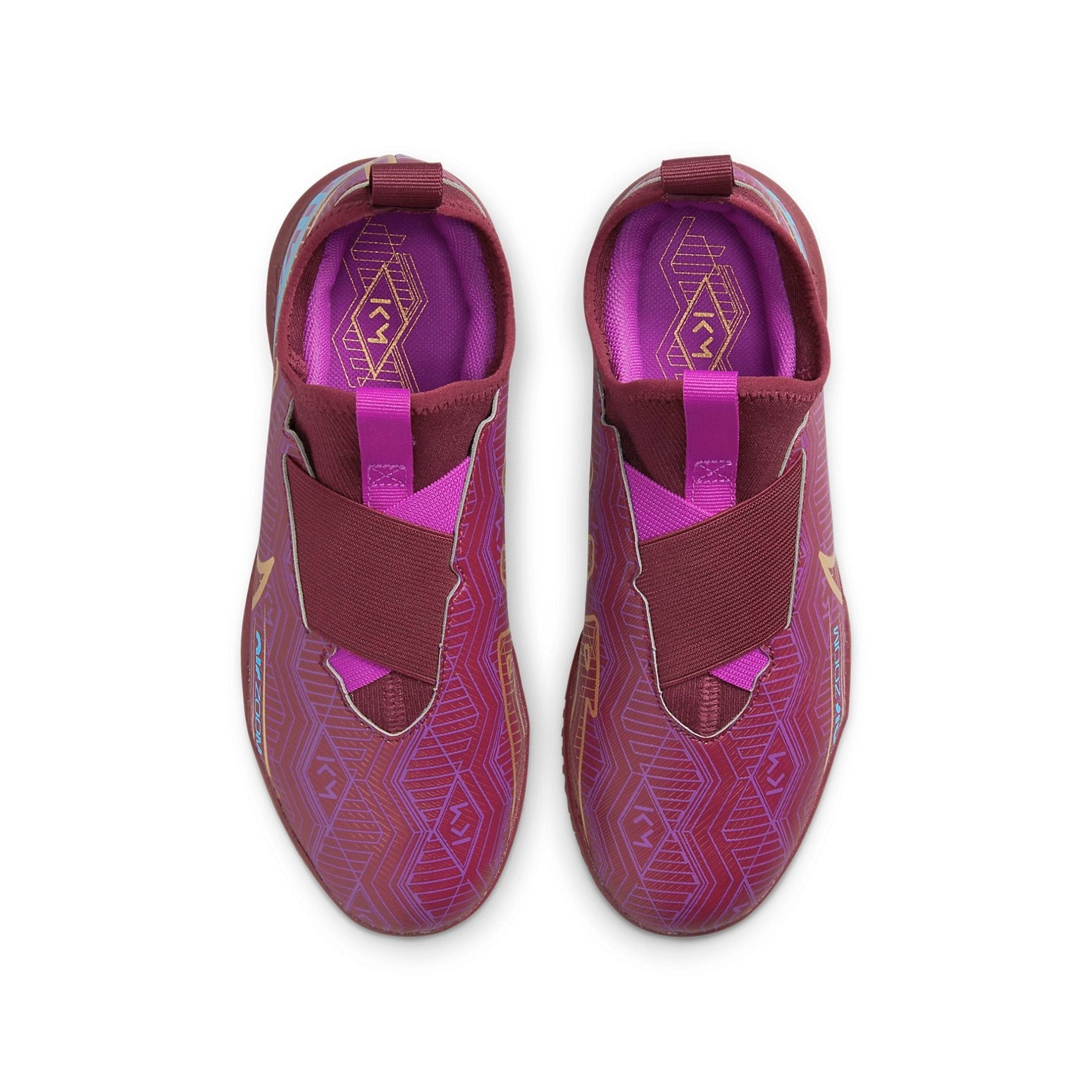 (GS) Nike Kylian Mbapp x Zoom Mercurial Vapor 15 Club IC 'Dark Beetroot' DV0738-694