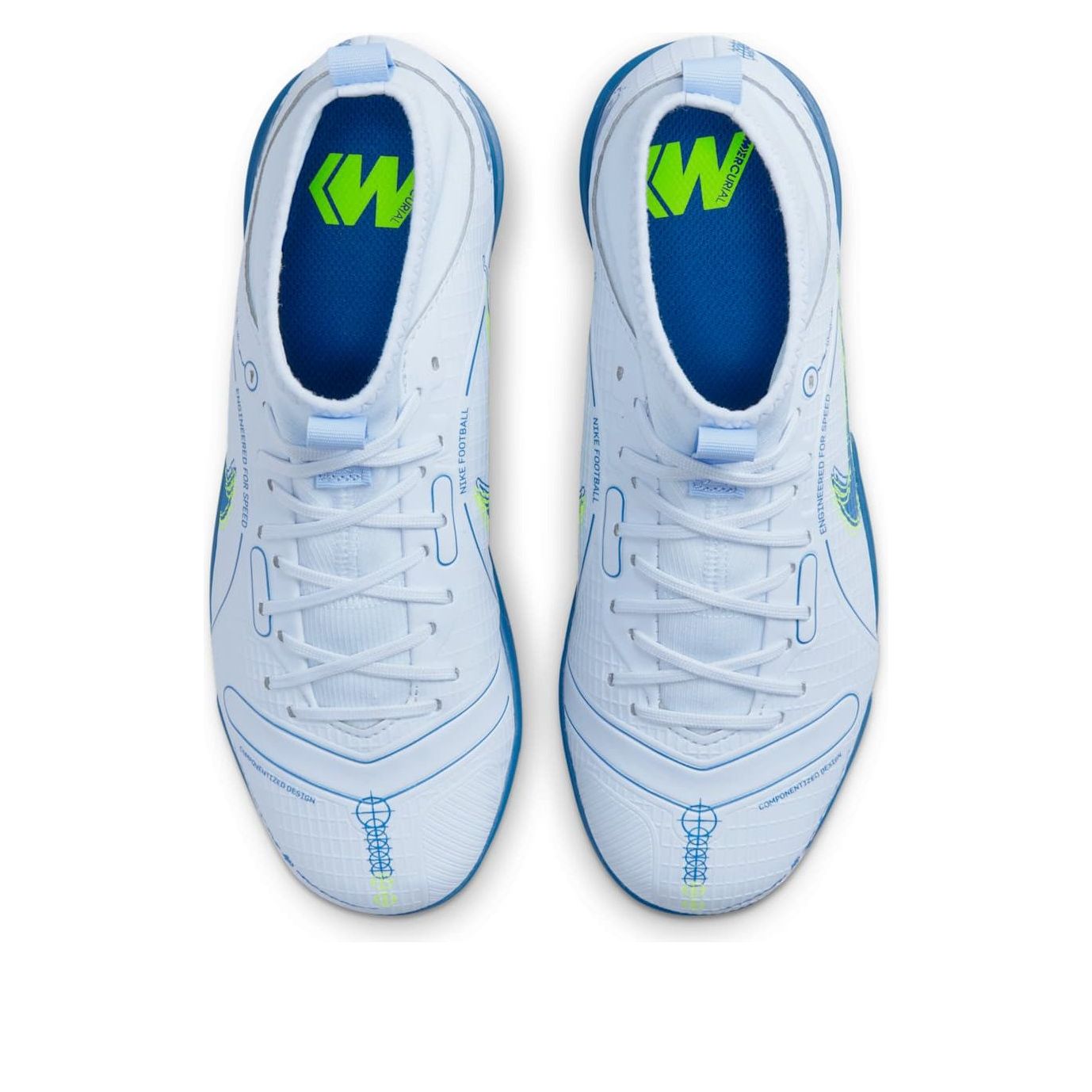 (GS) Nike Mercurial Superfly 8 Academy TF 'Football Grey Dark Marina Blue' DJ2864-054