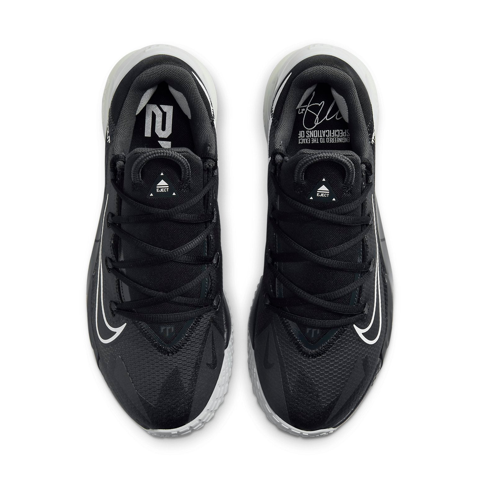 Nike Force Zoom Trout 8 TF 'Black Dark Smoke Grey' DJ6522-010
