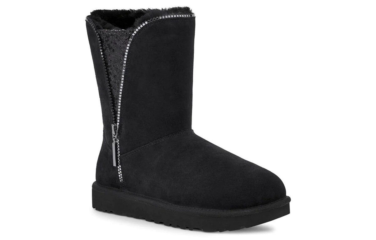 (WMNS) UGG Classic Zip Stiefel 1103764-BLK