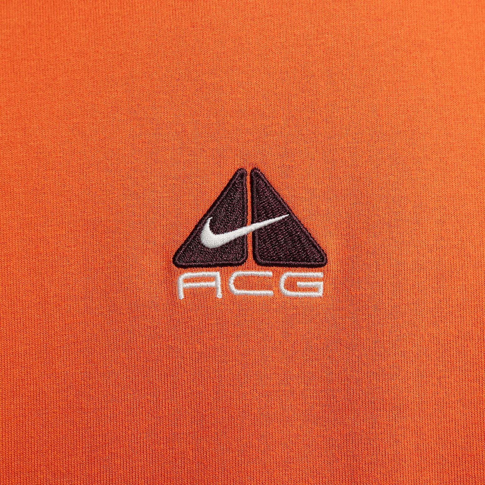 Nike ACG Lungs Long Sleeve T-shirt 'Campfire Orange Summit White' DR7753-893