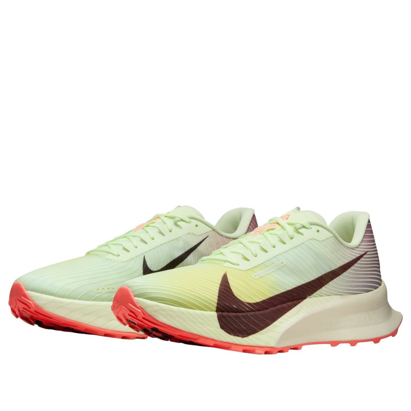 Nike ACG ZoomX Ultrafly Trail 'Volt Tint Burgundy Ash' HF5668-700