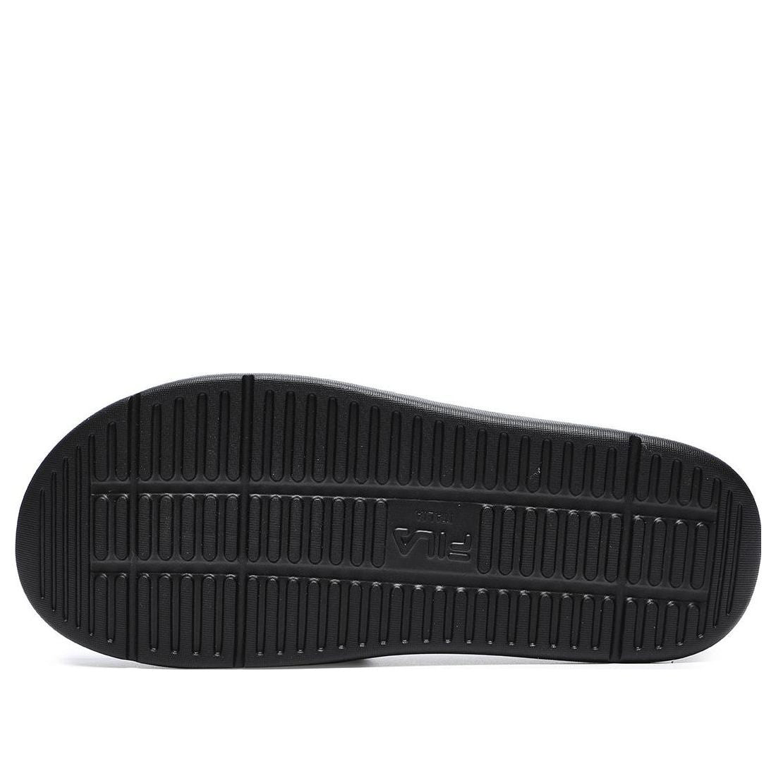 (WMNS) FILA Fusion COMO Sliders 'Black White' T12W227510BBS