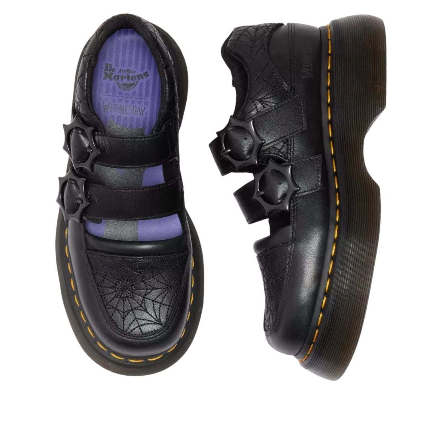 (WMNS) Dr. Martens x Wednesday Buzz Mary Jane 'Black' 41855001