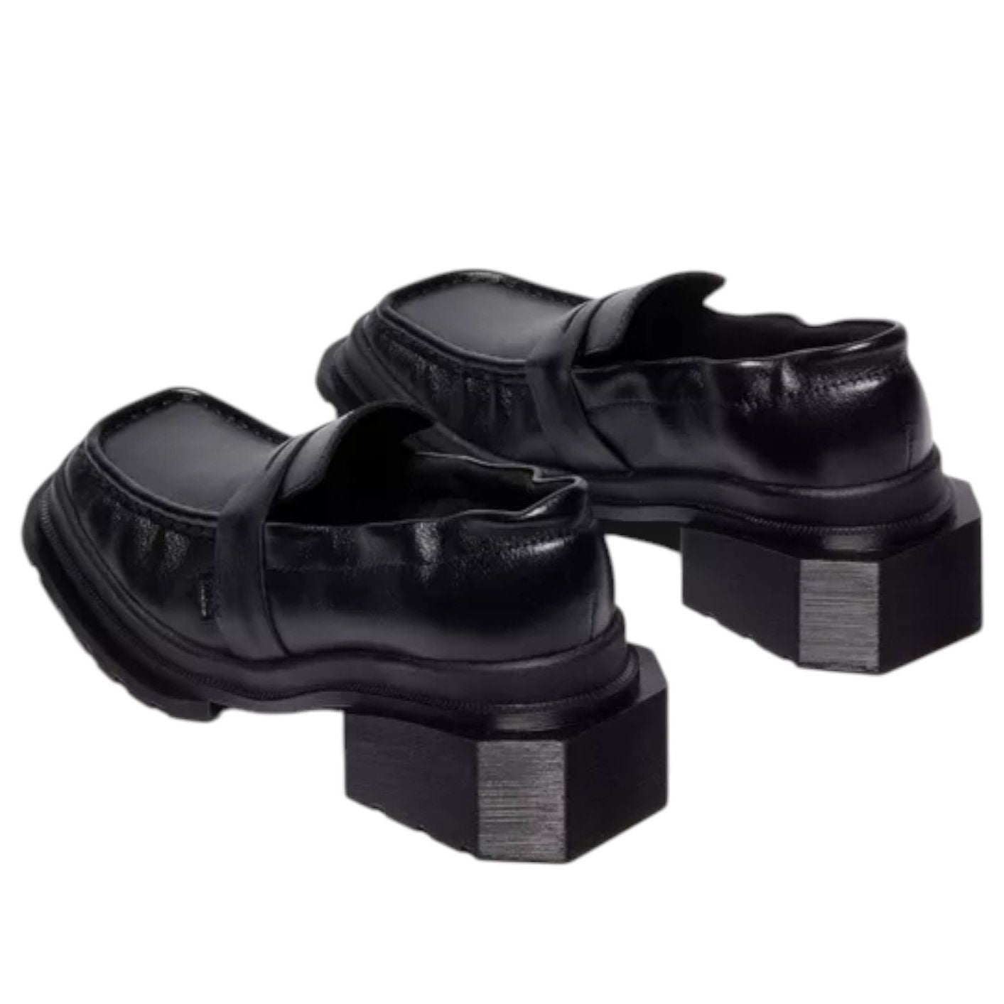 (WMNS) Dr. Martens Maybole Square Toe Loafer 'Black' 42063001