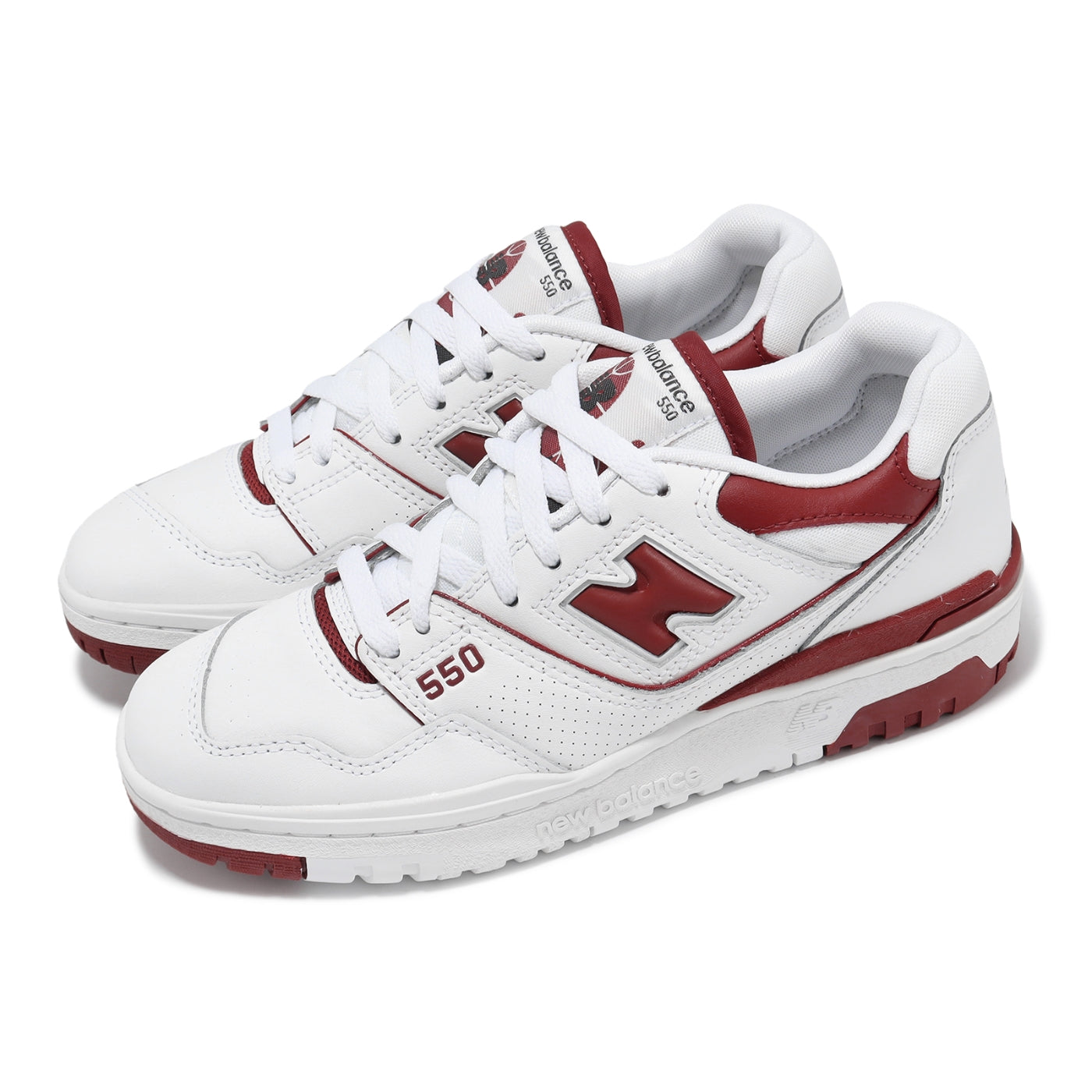 (WMNS) New Balance 550 'White Brick Red' BBW550BR